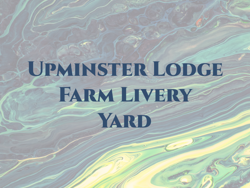 Upminster Lodge Farm Livery Yard