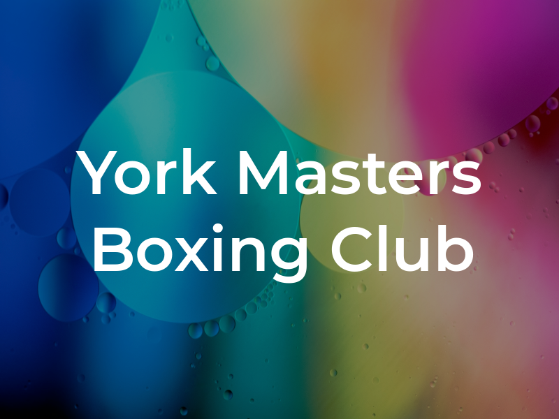 York Masters Boxing Club