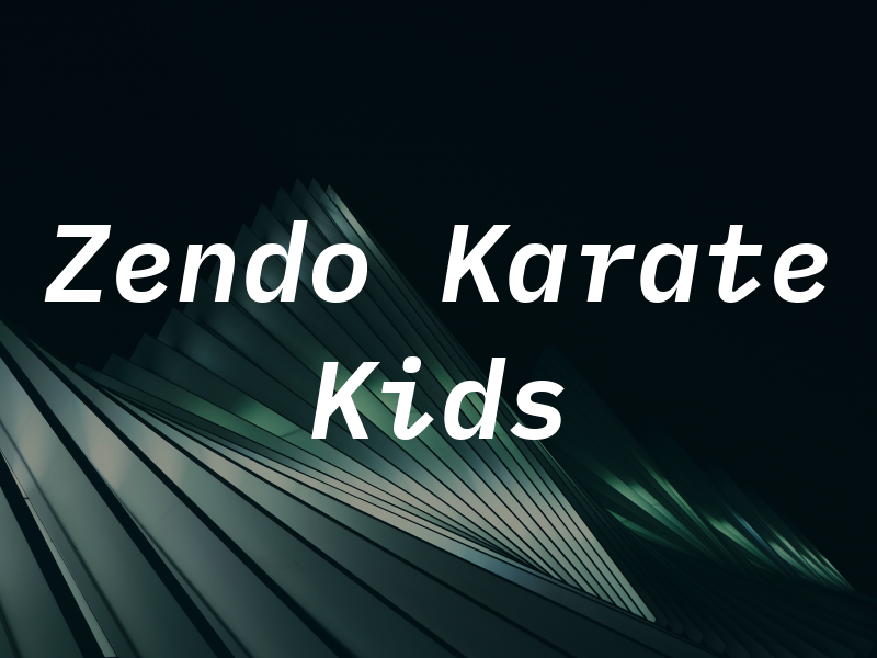 Zendo Kai Karate Kids