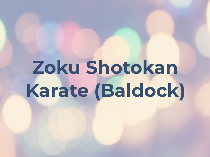 Zoku Shotokan Karate (Baldock)