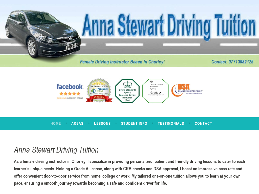 Anna Stewart Driving Tuition