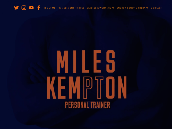 Miles Kempton Personal Trainer