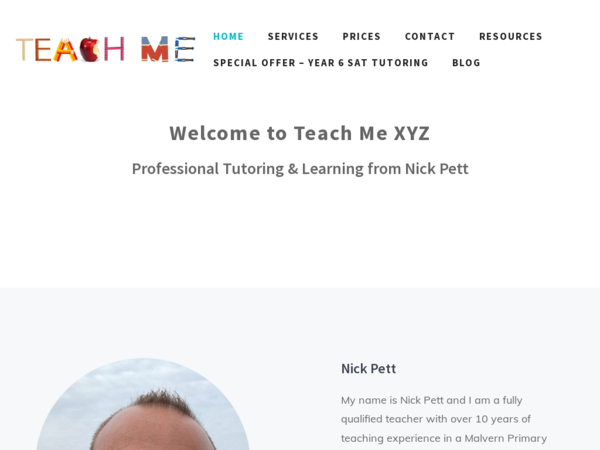 Teach-Me XYZ Professional Tutoring