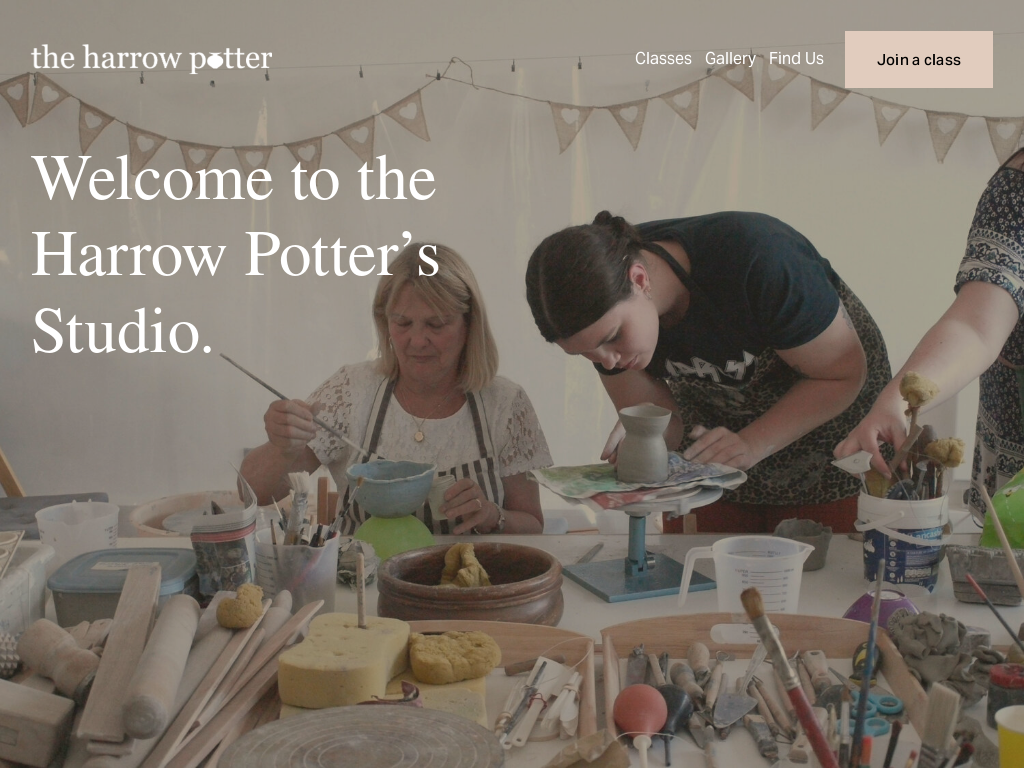 The Harrow Potter's Studio