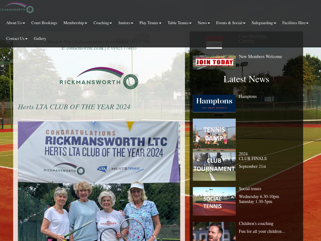 Rickmansworth Lawn Tennis Club