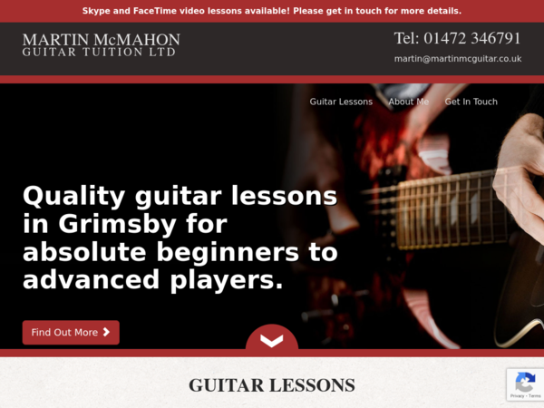 Martin McMahon Guitar Tuition Ltd