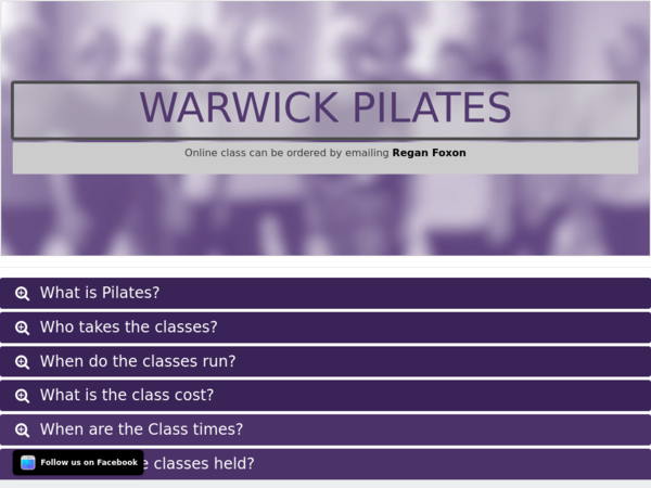 Warwick Pilates