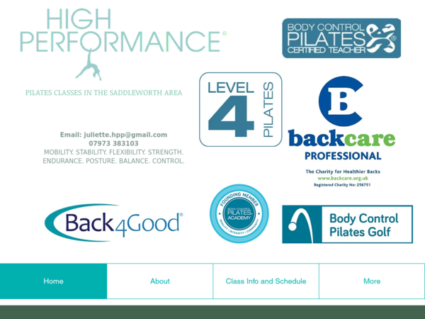 High Performance Pilates