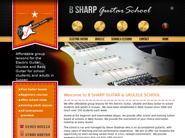 B Sharp Guitar School