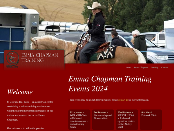 Emma Chapman Horse Training