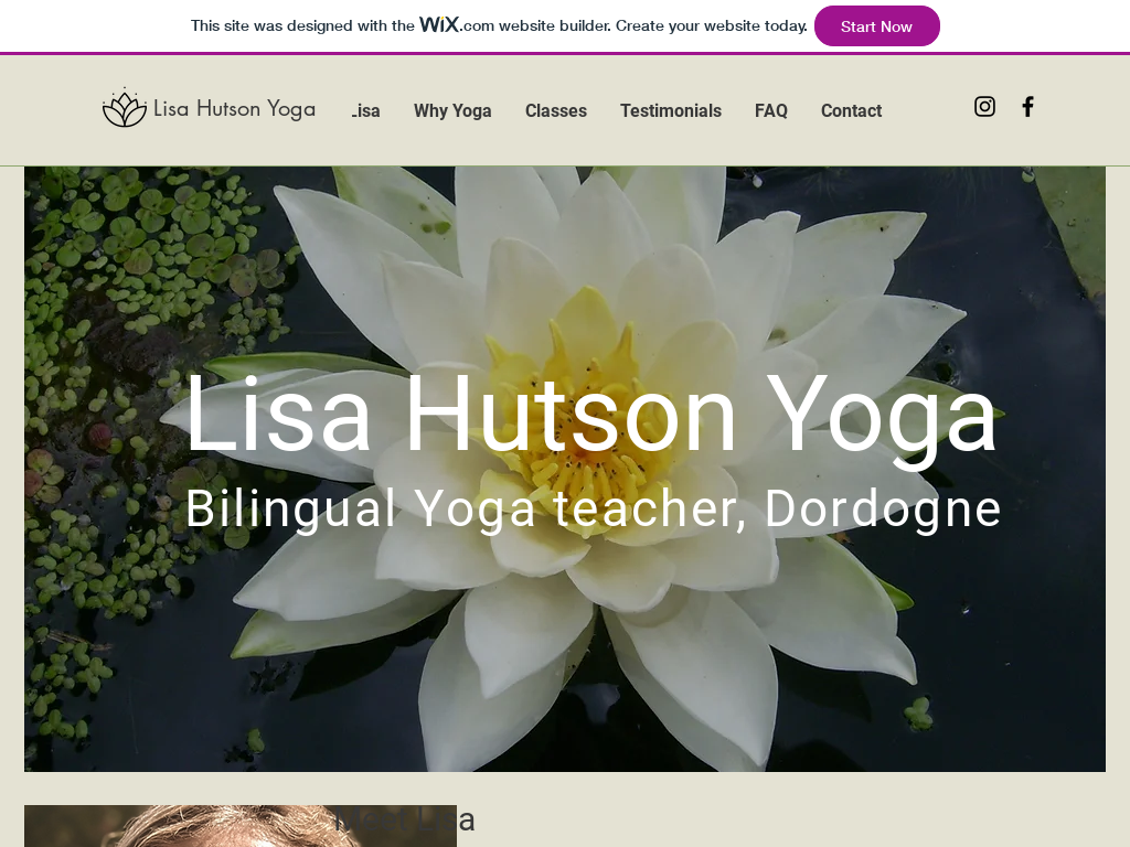 Yoga in Mareuil With Lisa Hutson