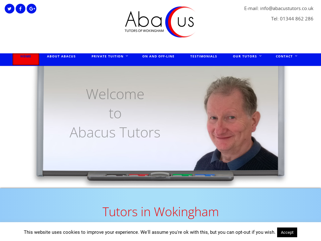 Abacus Tutors of Wokingham