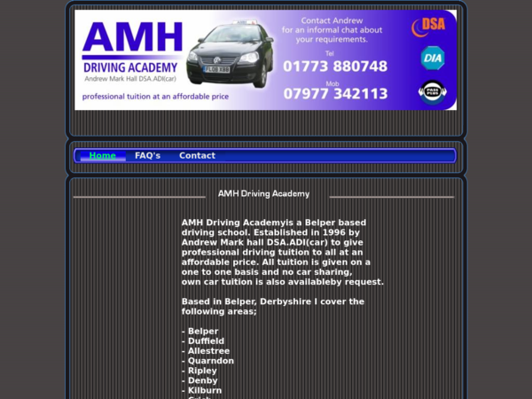 A M H Driving Academy