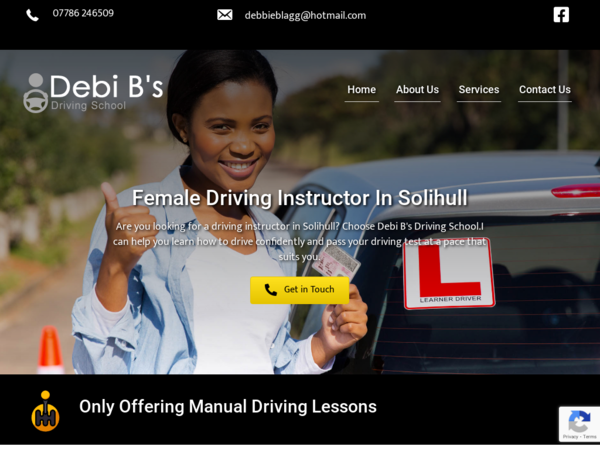 B Debi Female Driving Instructor