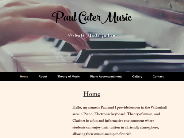 Paul Cater Music