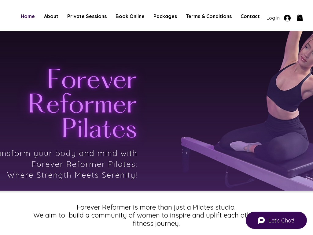 Forever Reformer Pilates