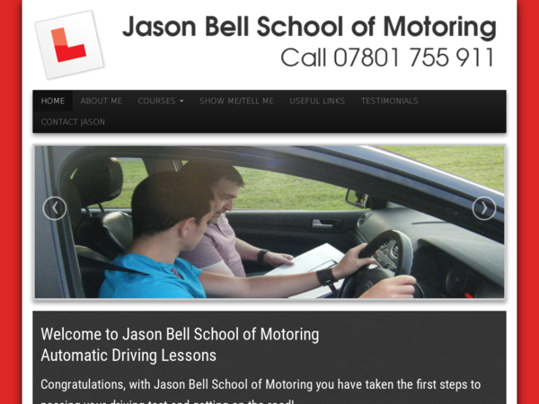 Jason Bell School of Motoring