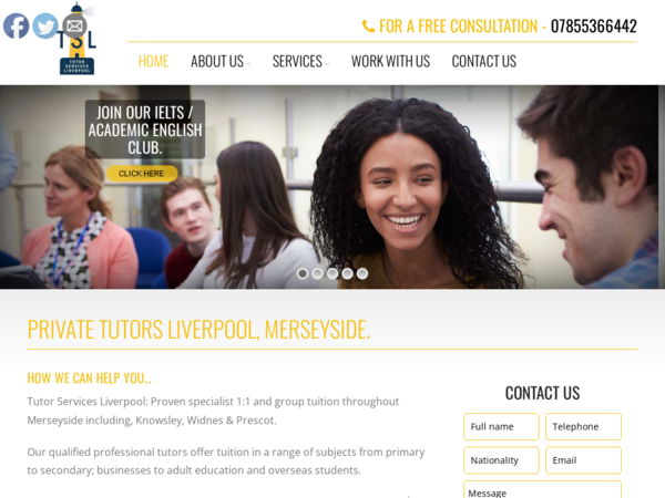 Tutor Services Liverpool