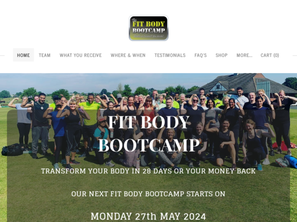 The Fit Body Bootcamp Within Himley Cricket Club