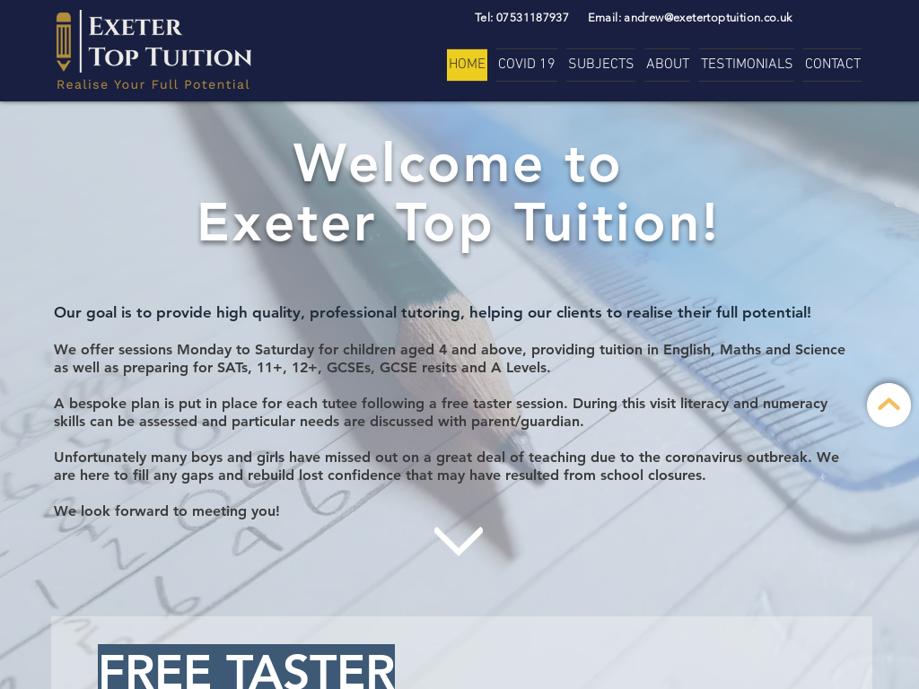 Exeter Top Tuition