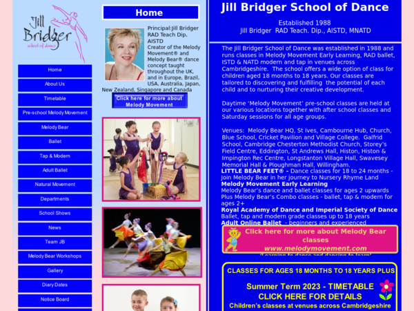 Jill Bridger School of Dance/Melody Bear HQ