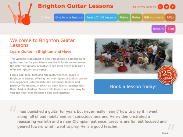 Brighton Guitar Lessons