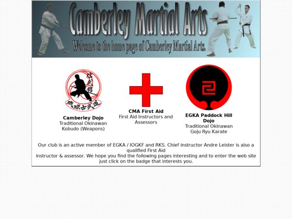 Camberley Martial Arts (Ash Vale Dojo) Cmafa