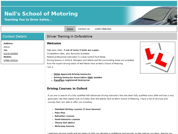 Neil Martin School of Motoring