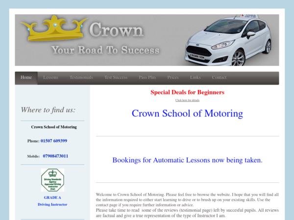 Crown School of Motoring