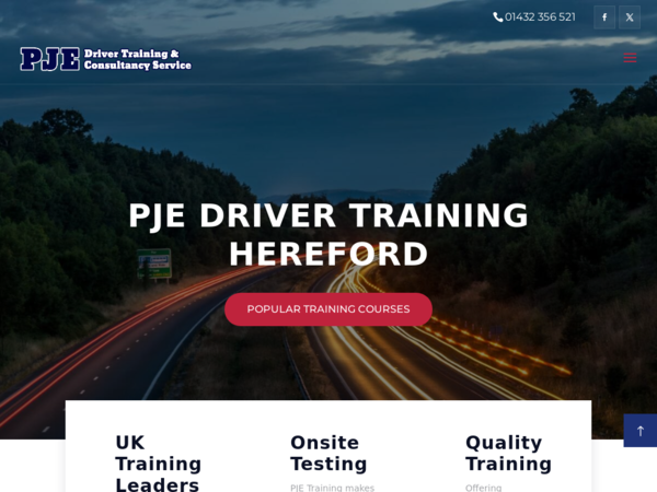 P J E Driver Training Ltd