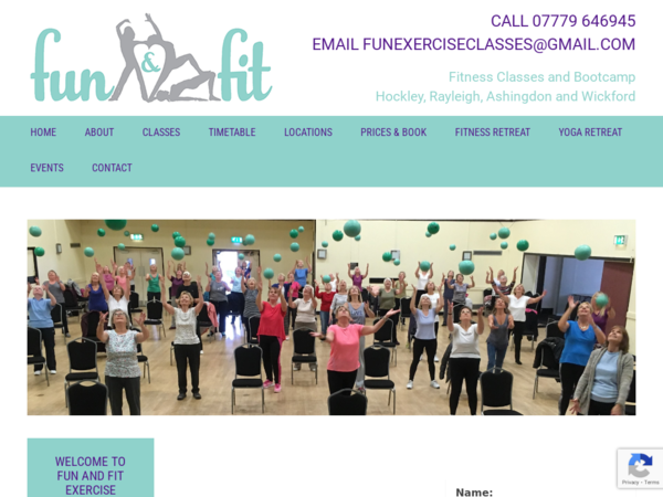 Fun and Fit Exercise Classes Essex