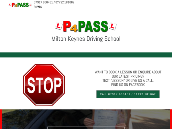 P4pass Driving Tuition