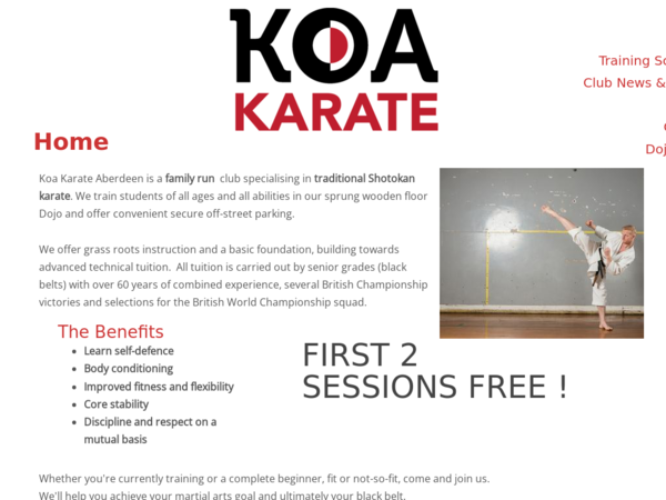 Koa Karate Aberdeen