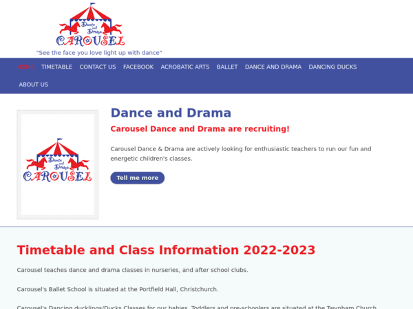 Carousel Dance and Drama Portfield Hall