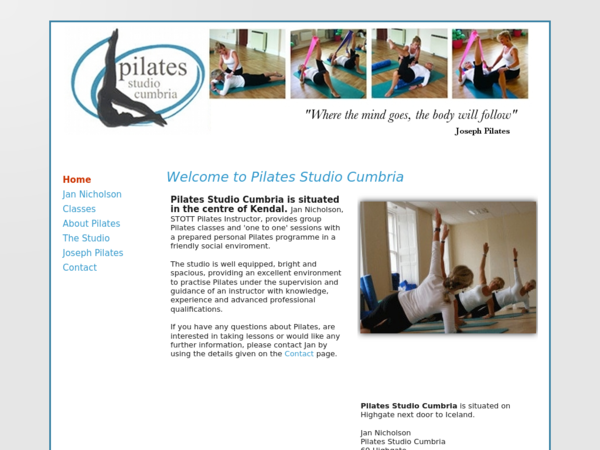 Pilates Studio Cumbria