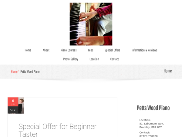 Petts Wood Piano