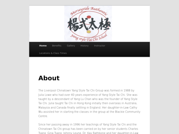 Merseyside Authentic Yang Style Tai Chi School