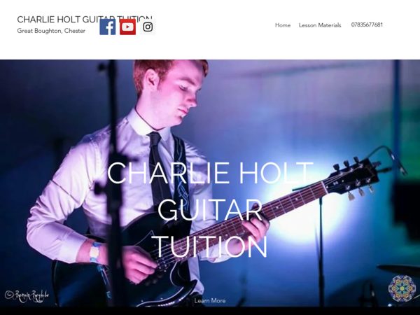 Charlie Holt Guitar Tuition