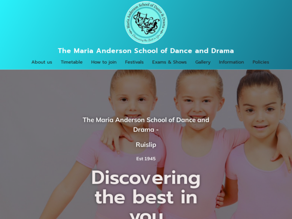 Maria Anderson School of Dance & Drama