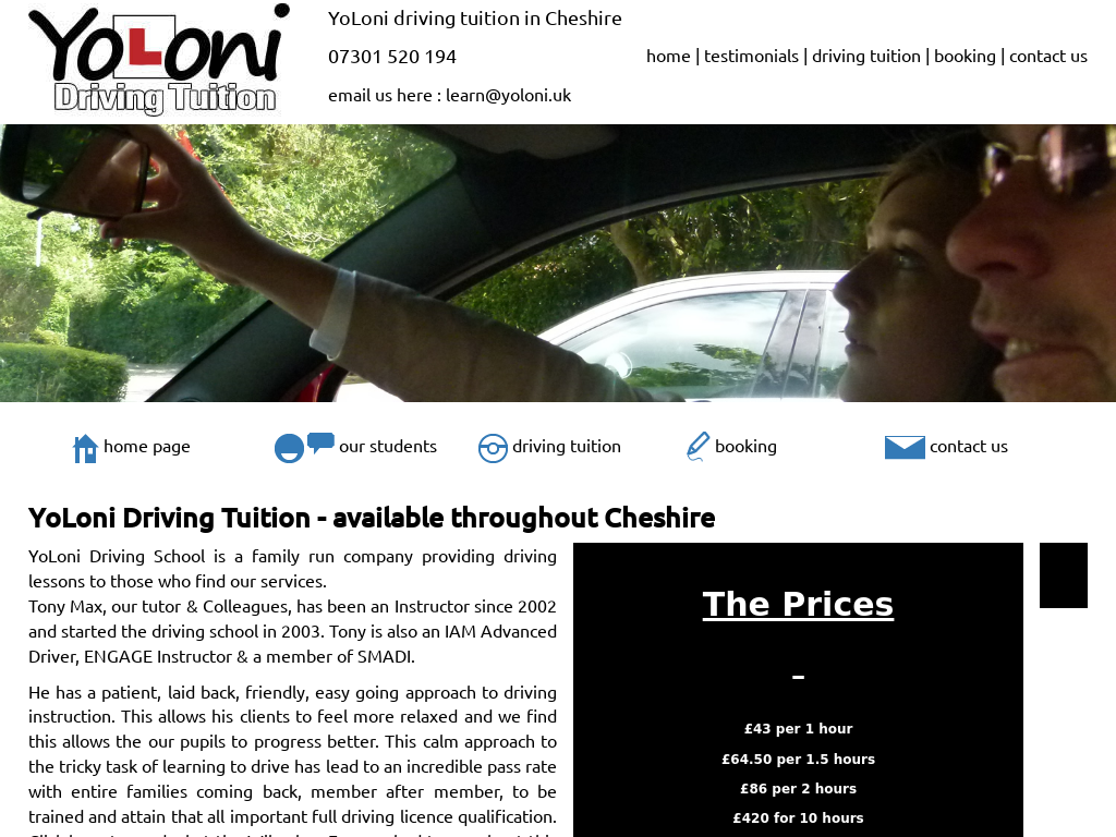 Yoloni Driving Tuition