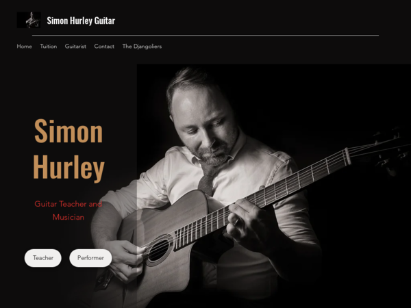 Simon Hurley Guitar Tuition