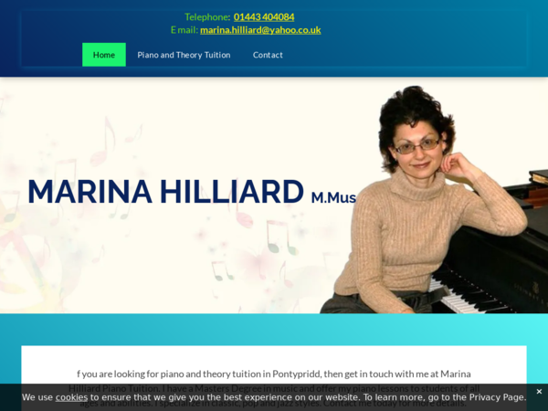 Maryna Hilliard Piano Tuition