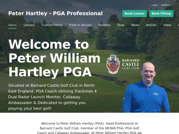 Peter William Hartley PGA