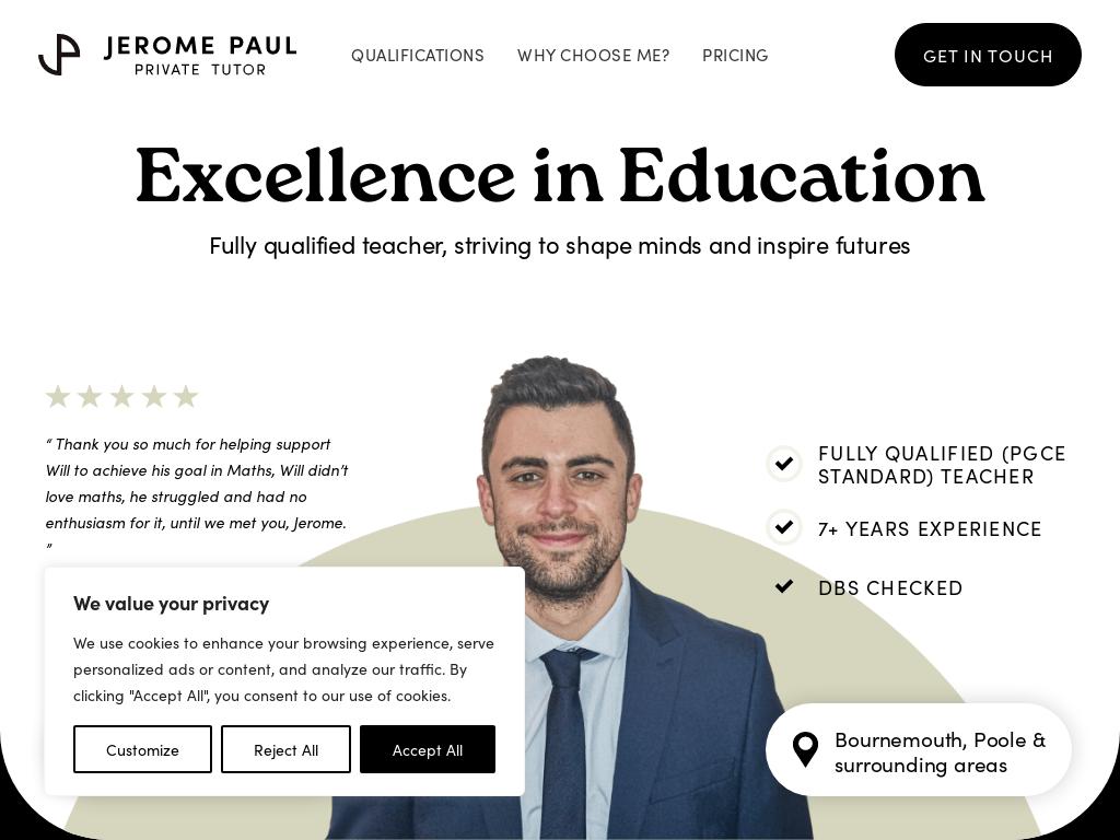 Jerome Paul Tuition