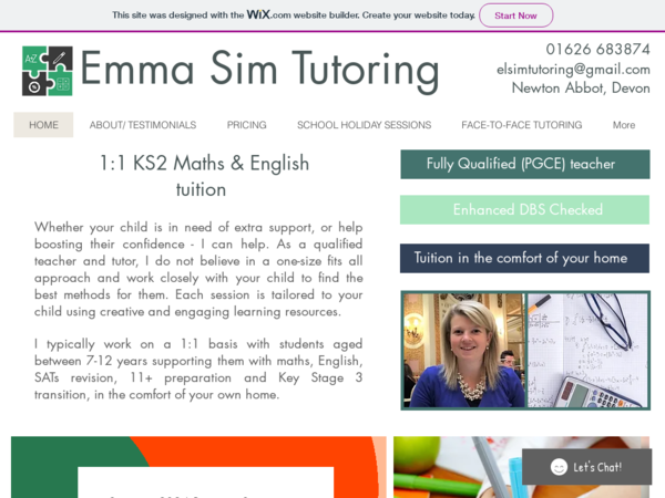 Emma Sim Tutoring