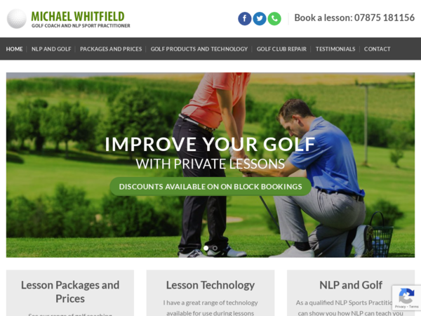 Michael Whitfield Golf Coach