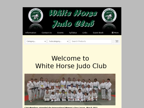 White Horse Judo Club