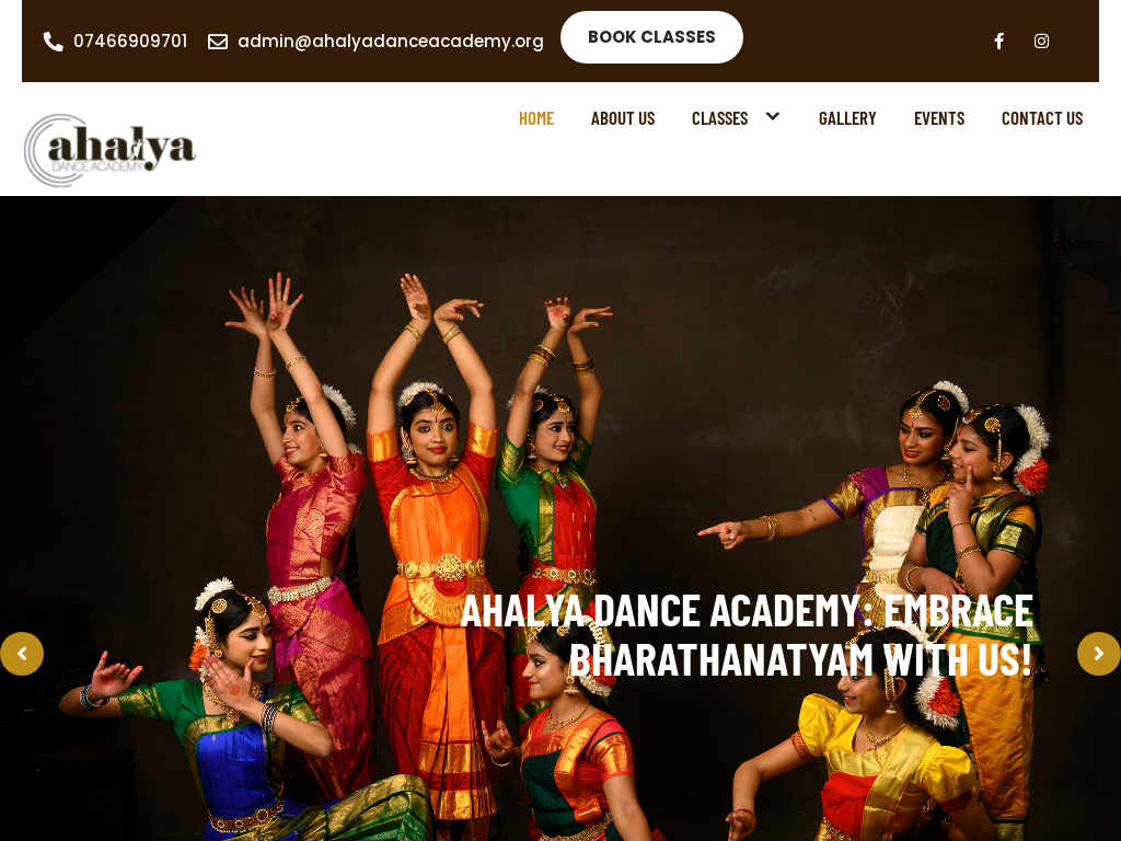 Ahalya Dance Academy Ltd