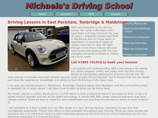 Michaela's Driving School