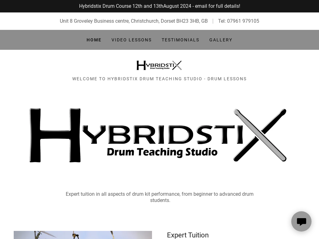 Hybridstix Drum Teaching Studio